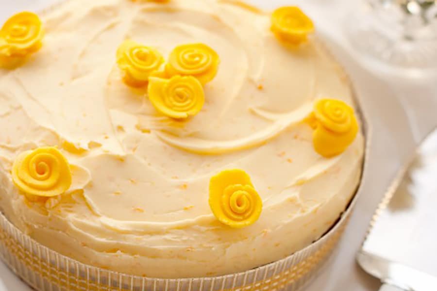 orange buttercream
