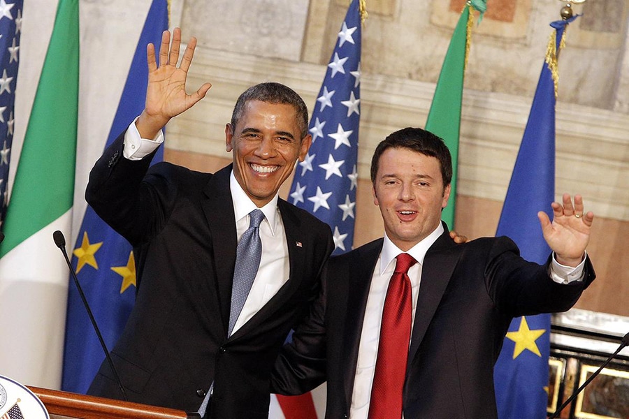 obama e renzi