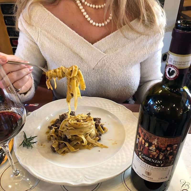 Torciano wine tasting