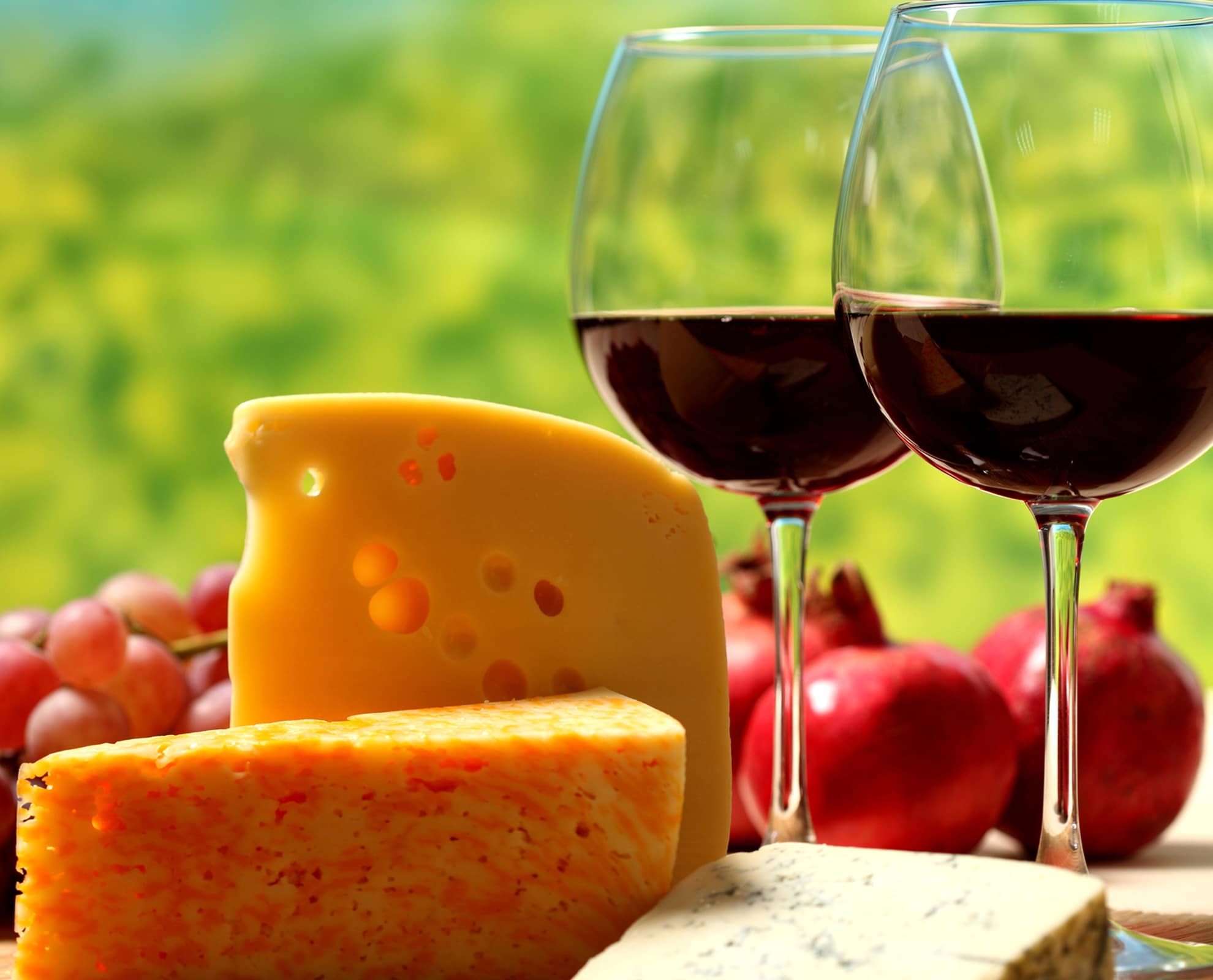Wine and cheese