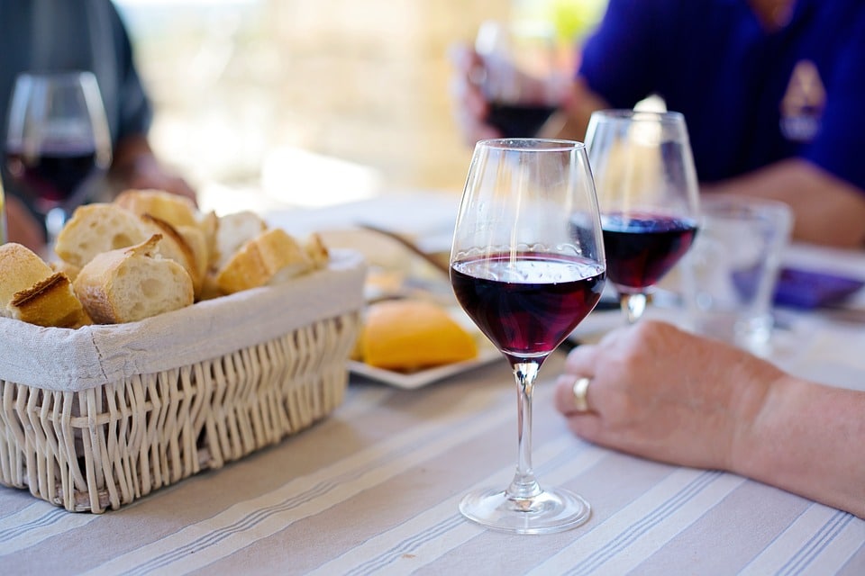 red wine