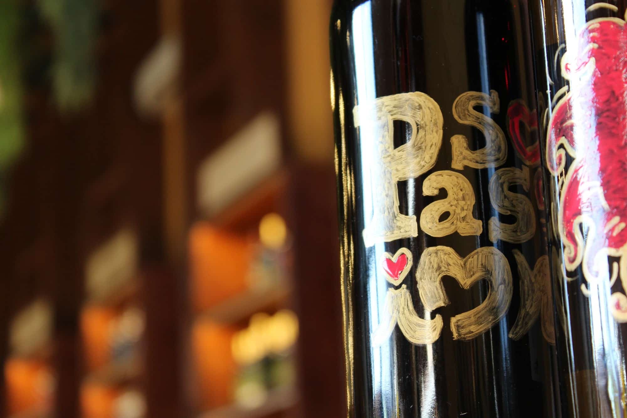 Customized bottle for Valentine's Day