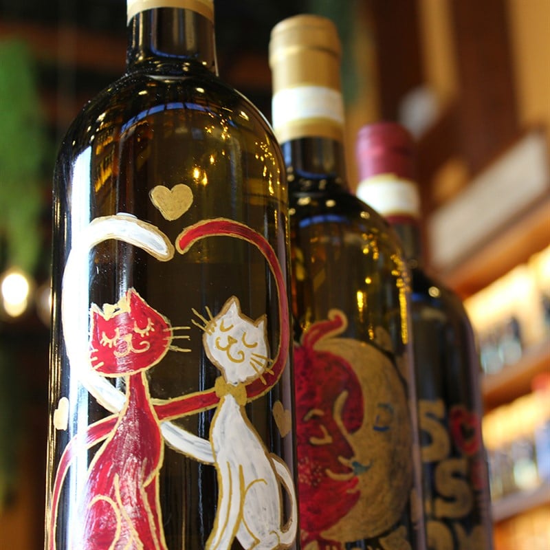 Customized bottle for Valentine's Day