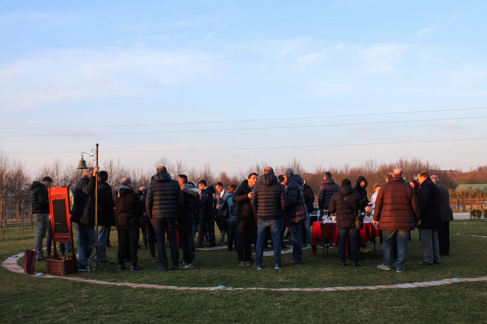 Truffle hunting team building at Tenuta Torciano