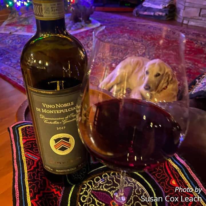 Una bottiglia di Vino Nobile di Montepulciano