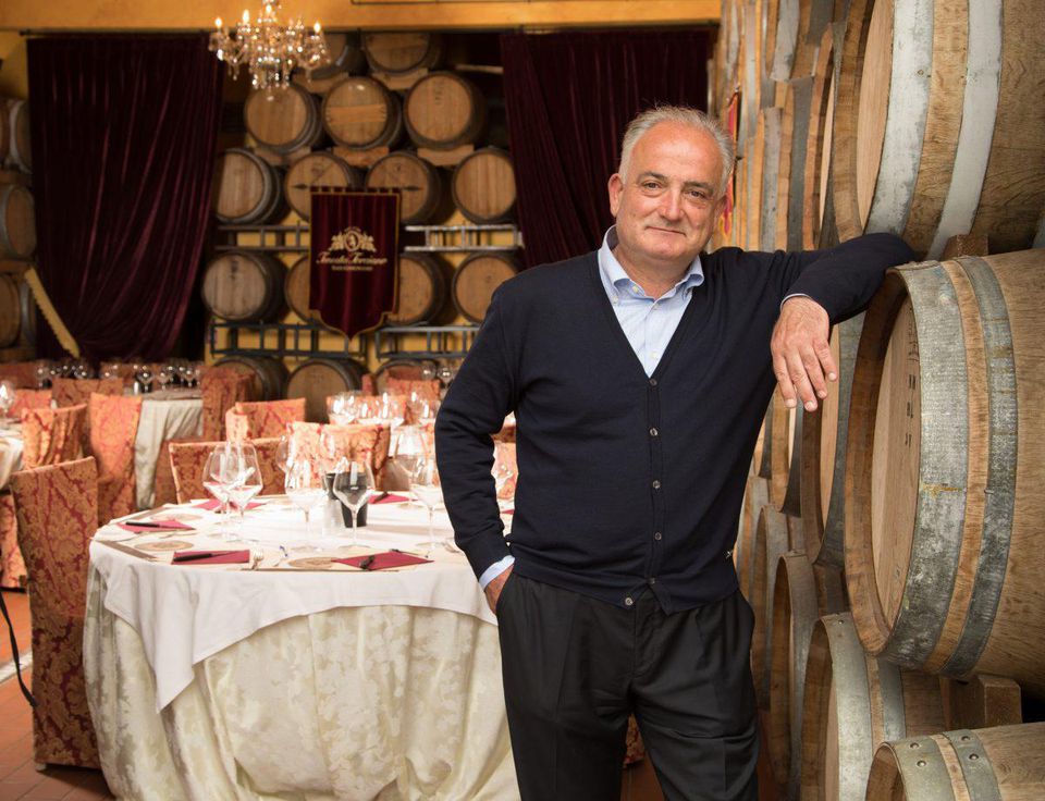 Pierluigi Giachi, owner of Tenuta Torciano Winery in San Gimignano, Italy PHOTO: COURTESY OF TENUTA TORCIANO