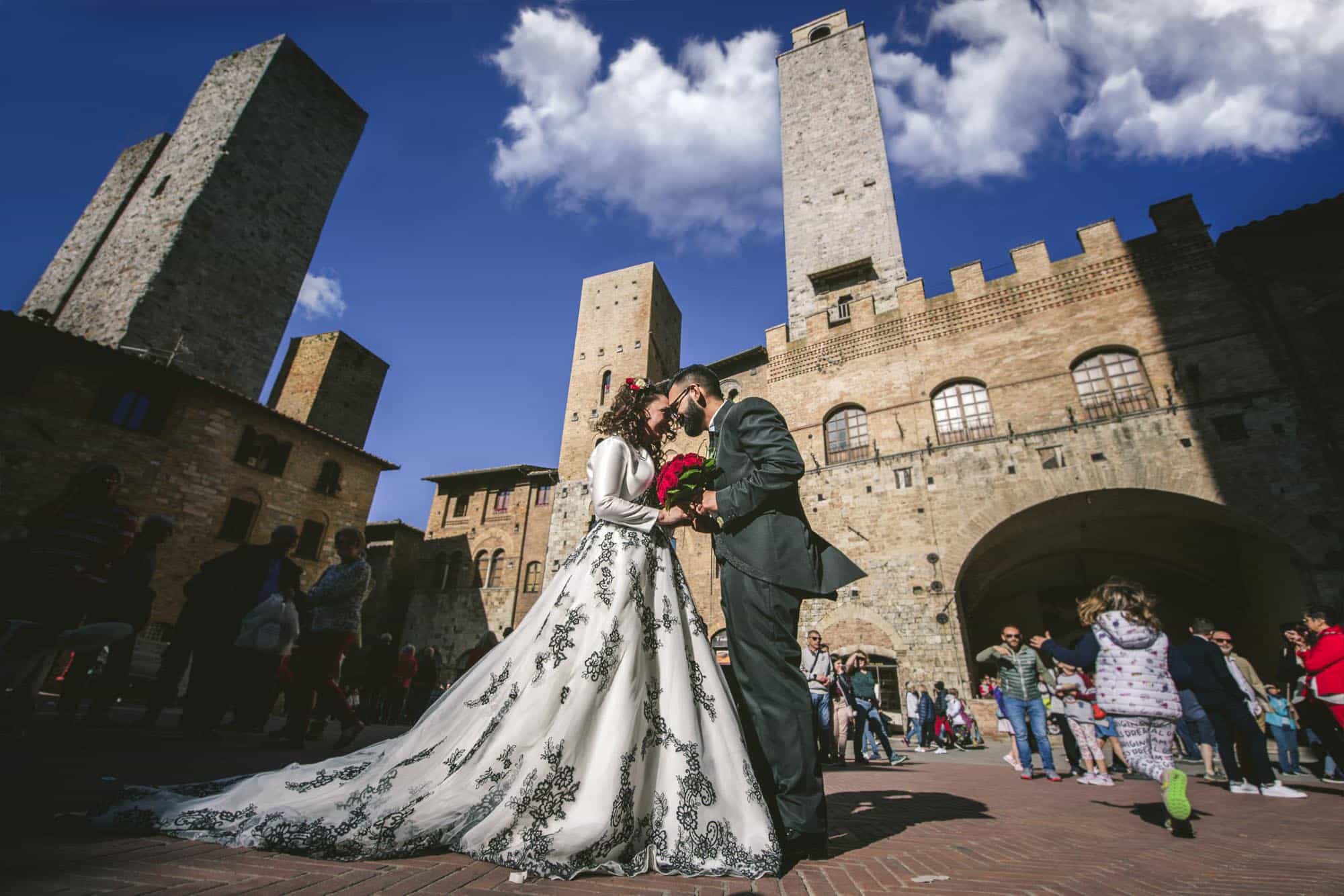 Wedding in SanGimignano Tuscany