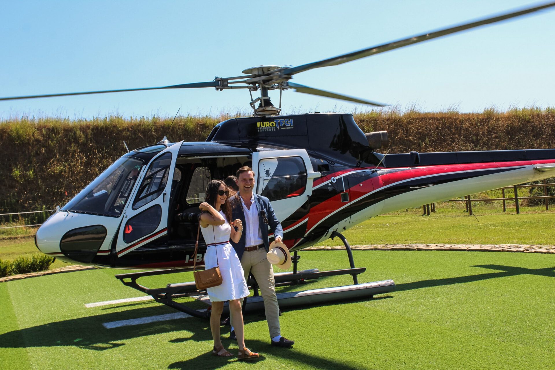wedding proposal tuscany helicopter tour helifly scaled