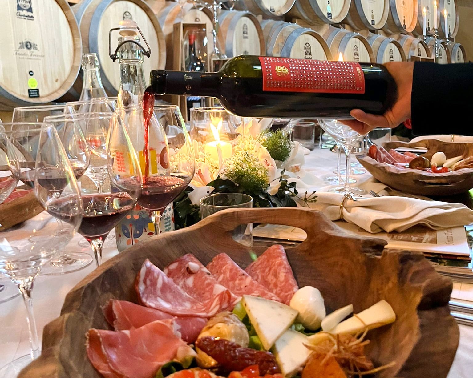 Wine Tasting Tips in Tenuta Torciano Winery