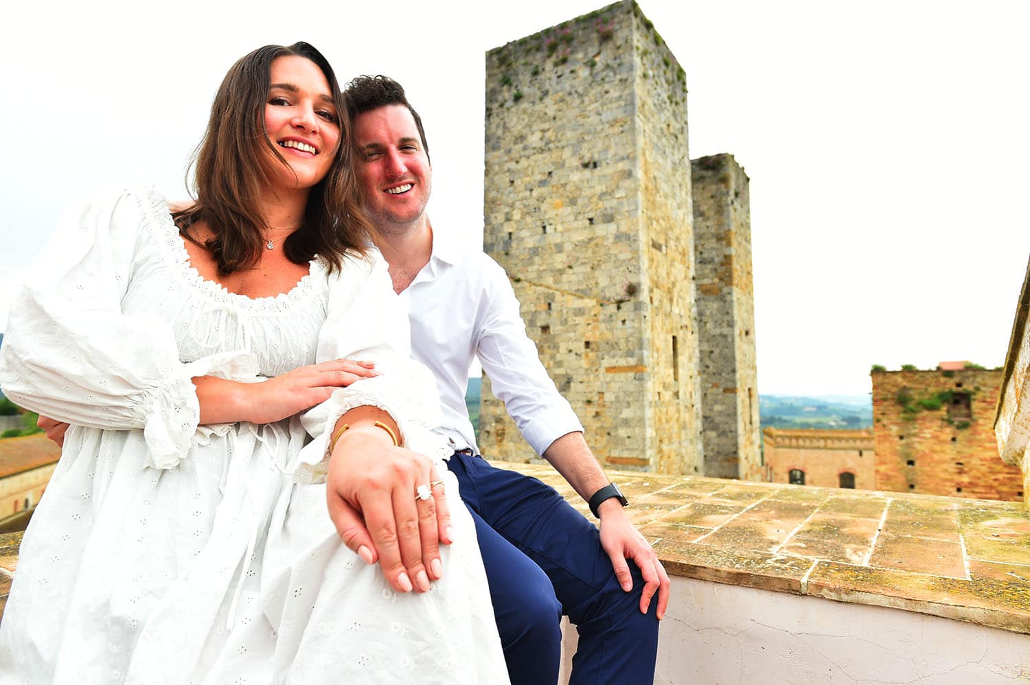 The Marriage Proposal in Torre Chigi