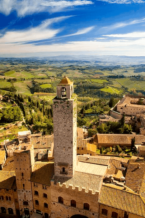 san gimignano tower