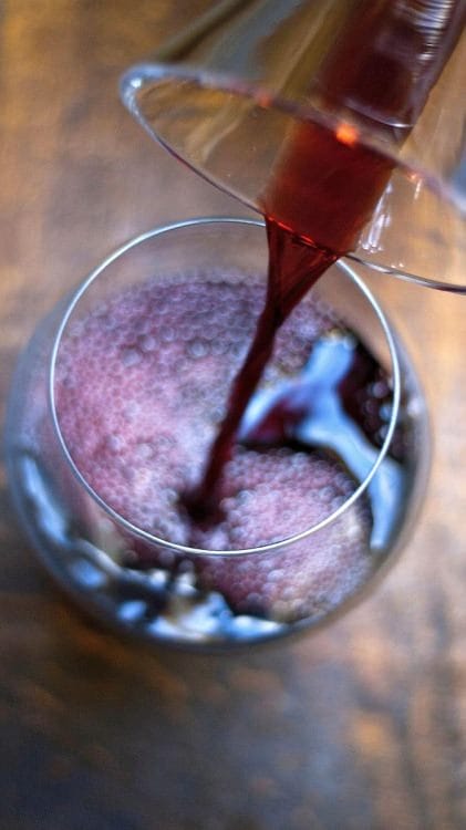 red wine