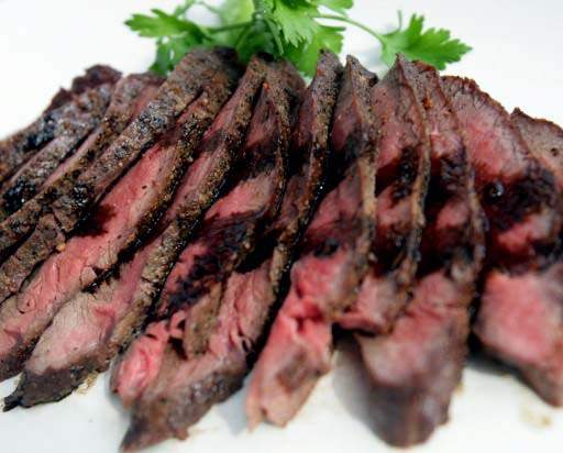 steak and balsamic