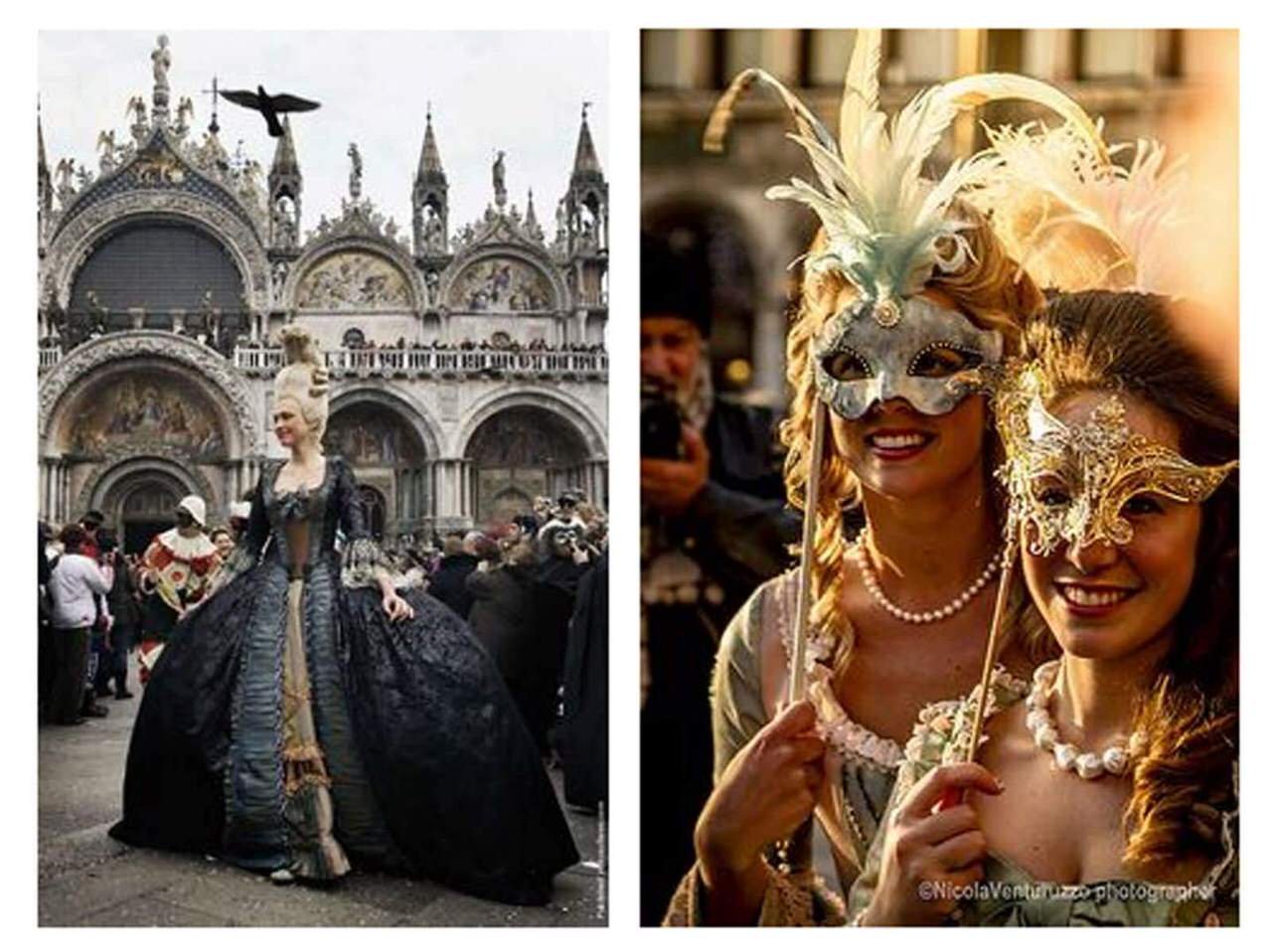 Venetian masks from the Carnival of Venice