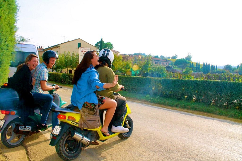 vespa tour tuscany