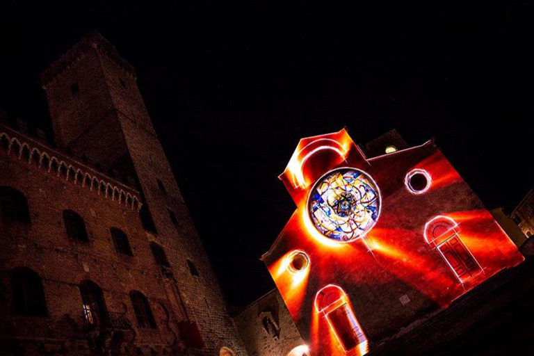 Lights on San Gimignano