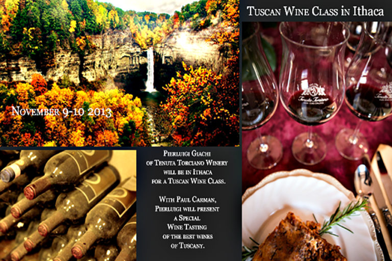 Wine Class Tour – 9/10 November 2013 at Ithaca