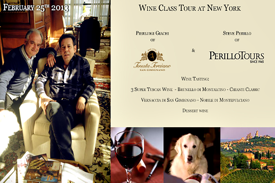 Lezioni di Vino Toscano con Perillo Tours – 25 Febbraio 2014