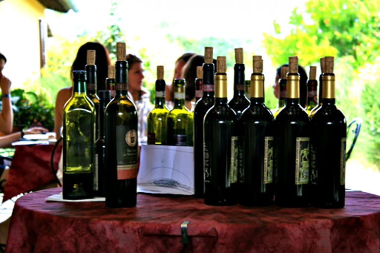 Apprezzando il vino presso la Tenuta Torciano