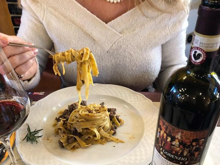 Torciano wine tasting