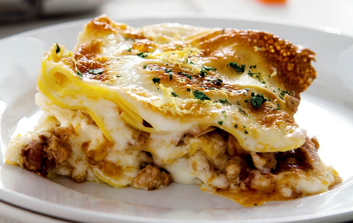 Lasagna of Tenuta Torciano