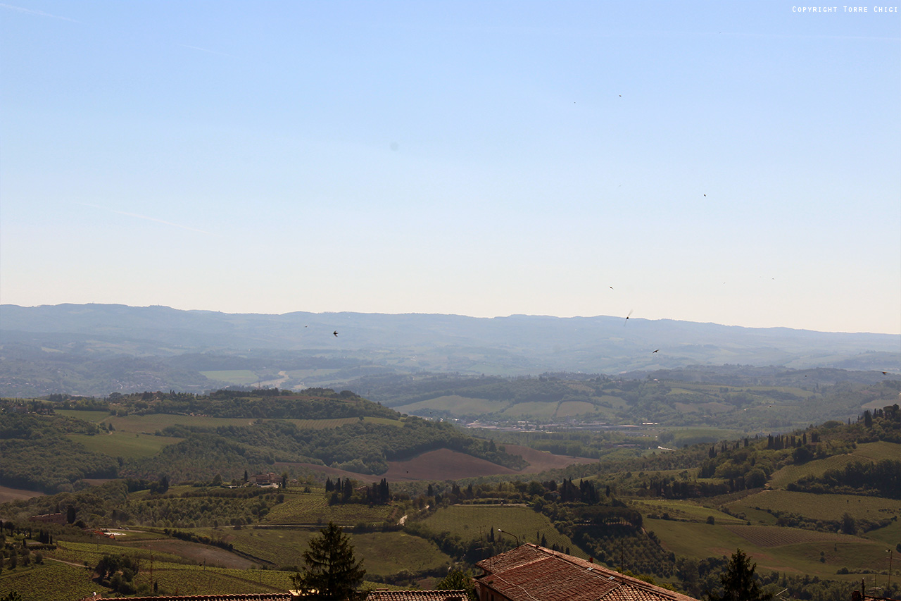 The most scenic terrace of Tuscany