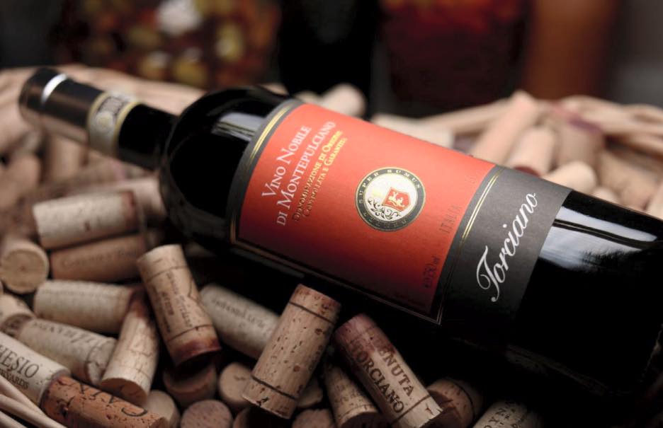 red tuscan wine